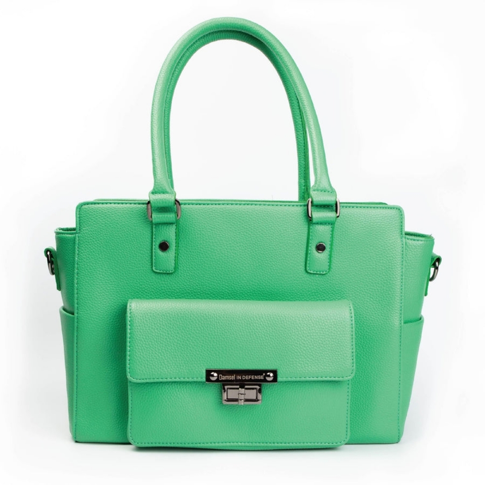 Green Leather Handbag